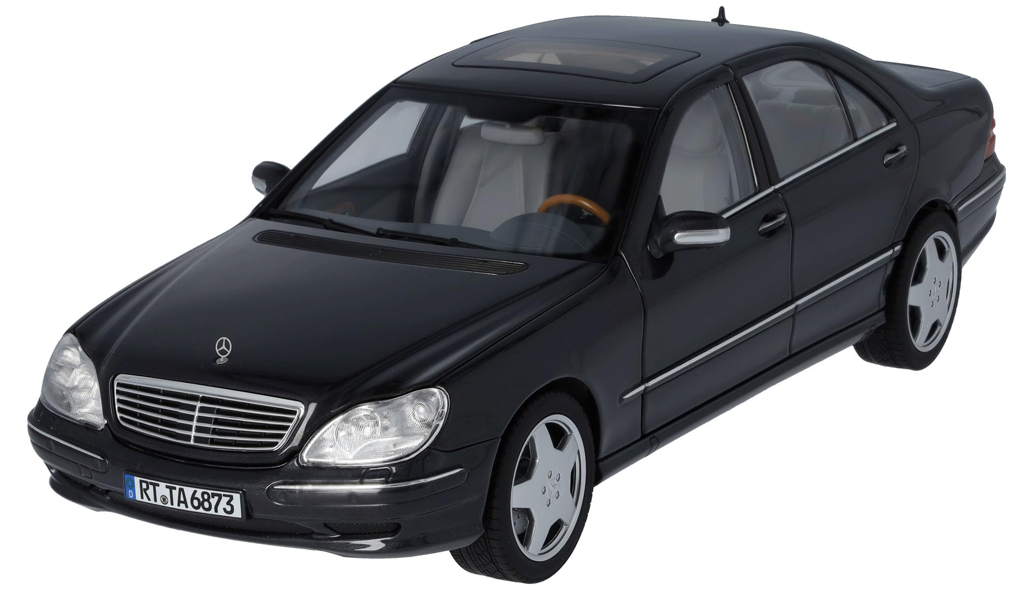 

[Коллекция Mercedes-Benz] Оригинальный S55 AMG (V220) 1/18 Тектитовый серый