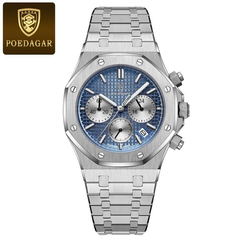 New Multifunctional Quartz Men's Watch Trendy Watch