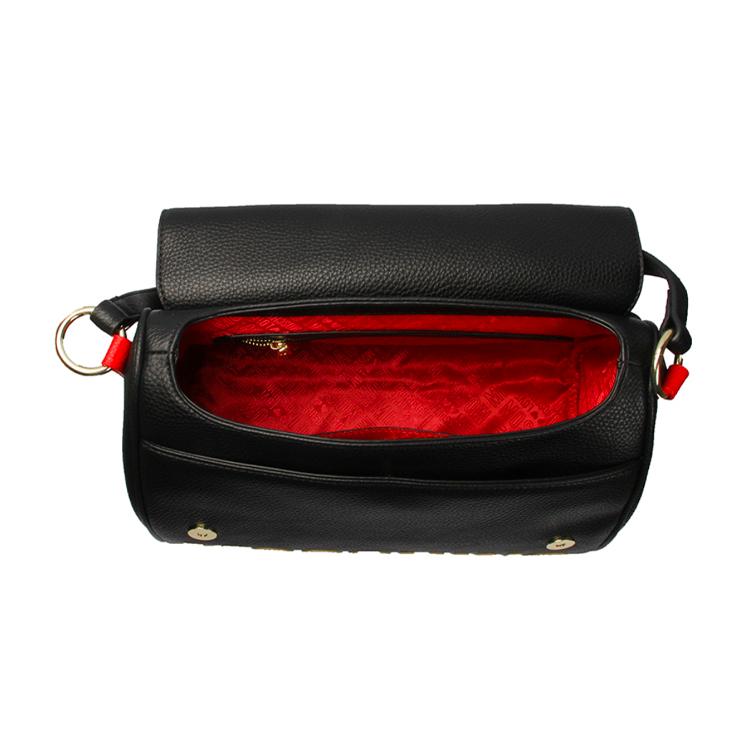 New MOSCHINO Leather Crossbody Bag, Shoulder Bag Women's Black JC4283PP0AKP100A