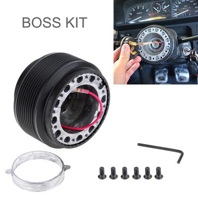 100mmx70mm Universal Durable Car Quick Release Steering Wheel Boss Kit Racing Hub Adapter with 6 Bolts Fit for TOYOTA