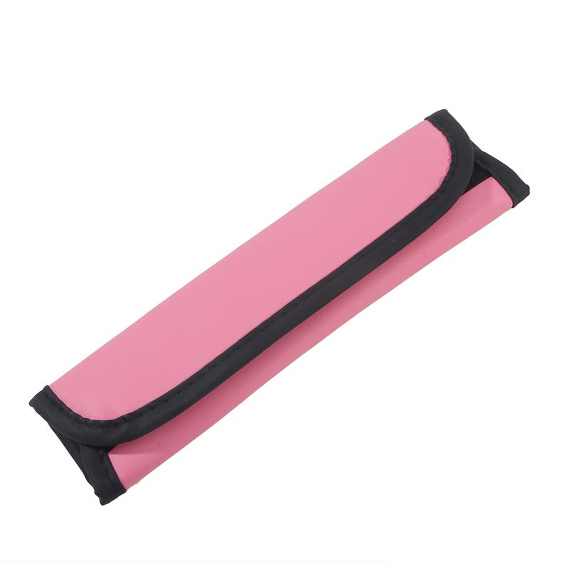 Car Seat Belt PU Leather Shoulder Cover Decompression Comfort Car Accessories Safety Belt Protective Cover