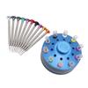 10pcs Professional Slotted Screwdriver Kit Multi Size   Screwdriver Set with 20pcs Blades for Eyeglasses