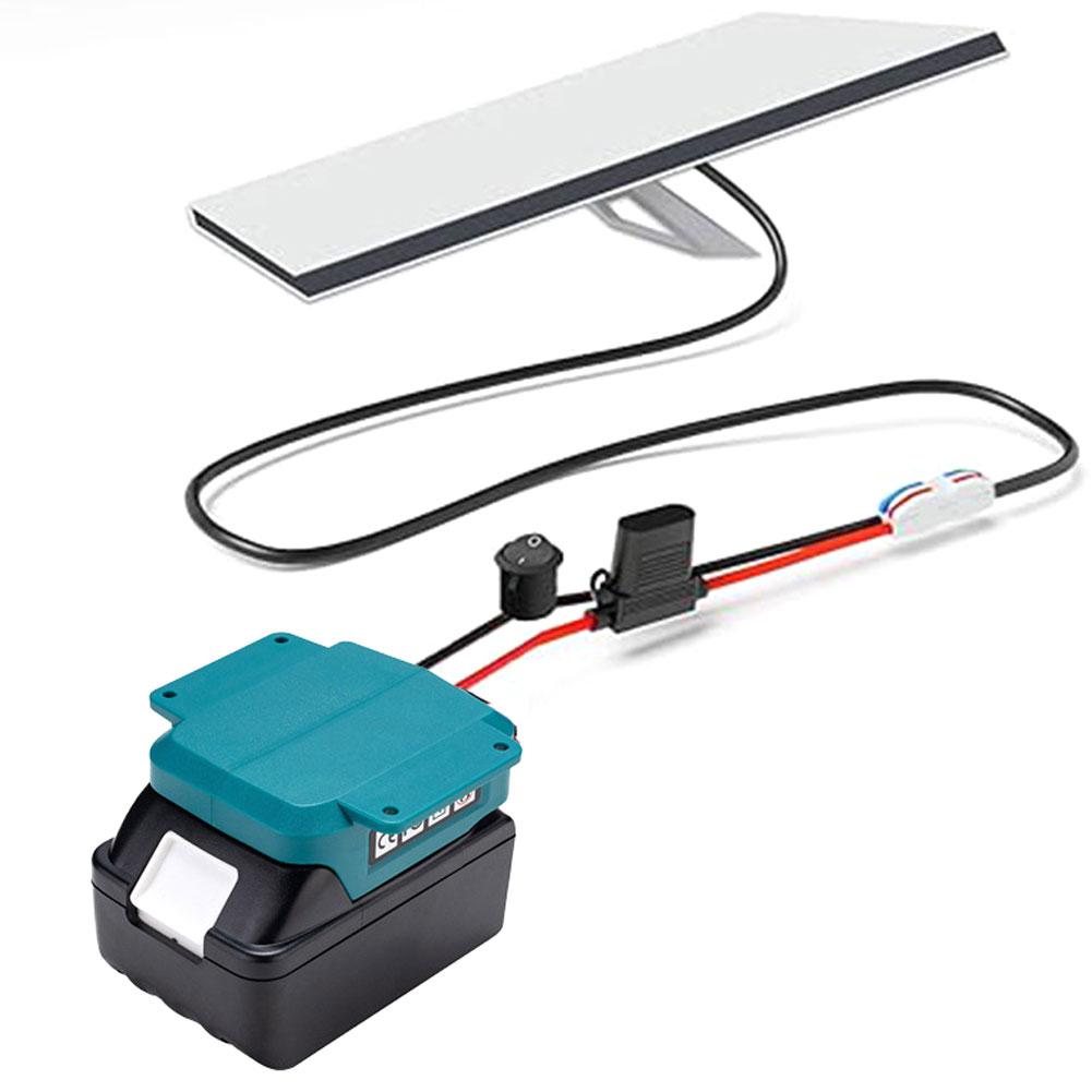  for Makita 18V Lithium Battery DIY Battery Adapter Power Wheel Adapter With Fuse&Switch 14 AWG Connector for DIY Rc Car Toys