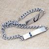 Heart-to-Heart Stainless Steel Couple Bracelet - Qixi Valentine's Day Gift