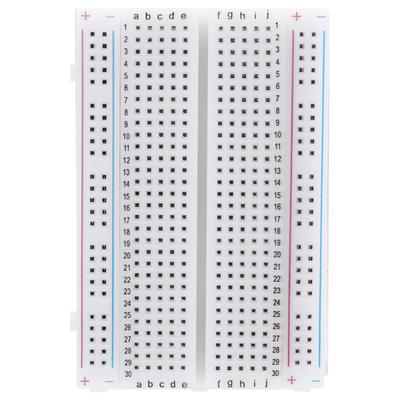 1-10PCS 400 Tie Points Solderless PCB Breadboard Spliceable Mini Test Protoboard Circuit Circuit Board Universal for Experiment