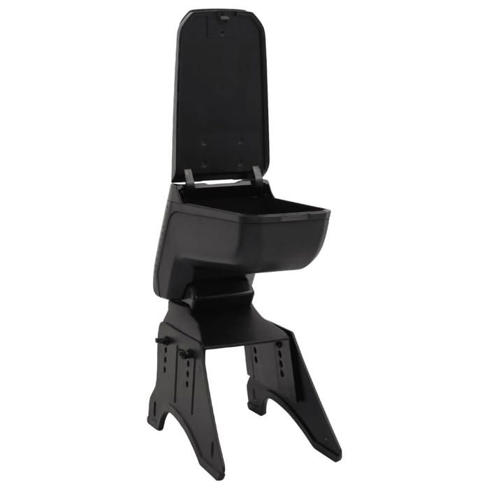 VidaXL Accoudoir de voiture universel noir 13x33x(33-53) cm ABS 154644