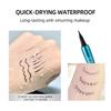 BOB silky black eyeliner waterproof, non-smudging, long-lasting and non-fading eyeliner pen for makeup artists