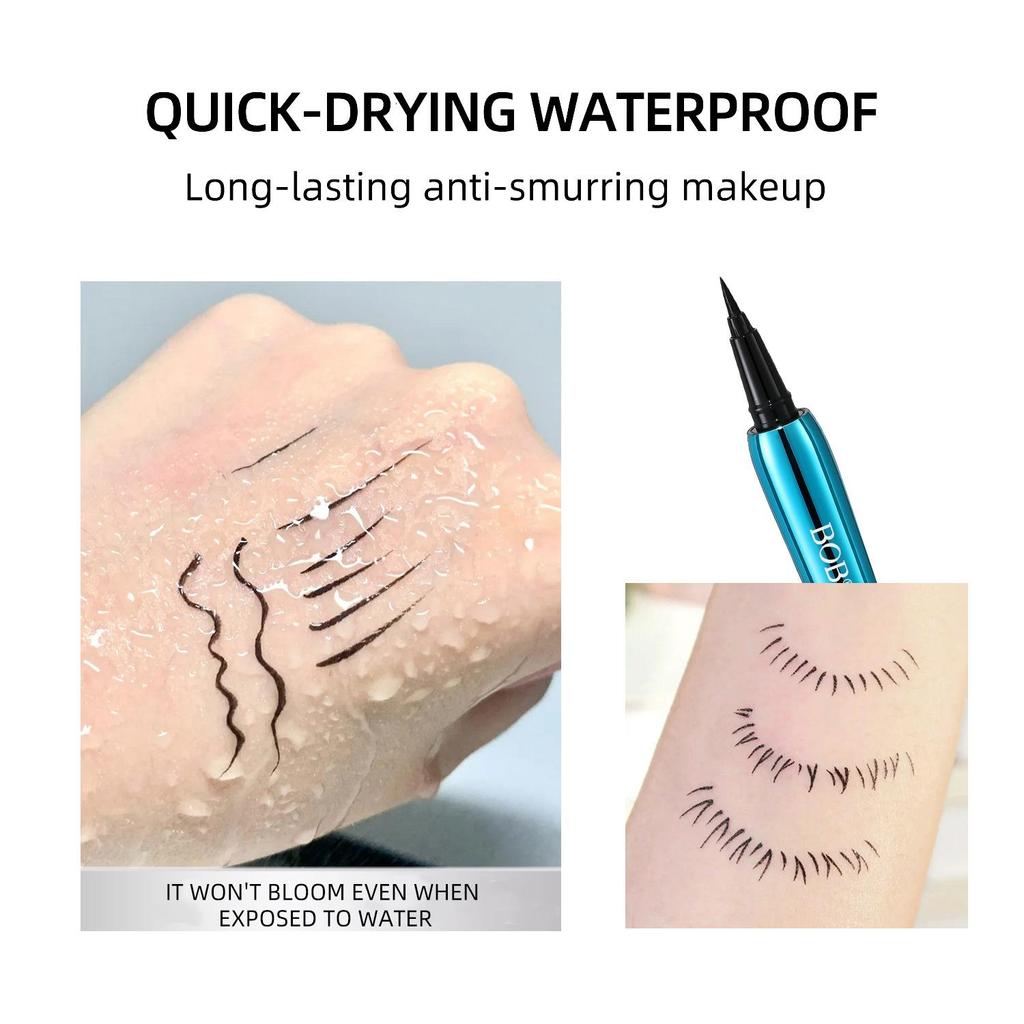 BOB silky black eyeliner waterproof, non-smudging, long-lasting and non-fading eyeliner pen for makeup artists