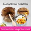 Ding Le Commercial Insulated Wooden Rice Barrel