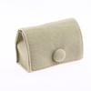 Soft Velvet Jewelry Pouch Mini Portable Ring Bag Jewelry Case With Snap Button For Earrings Wedding Party Travel Gift Packaging