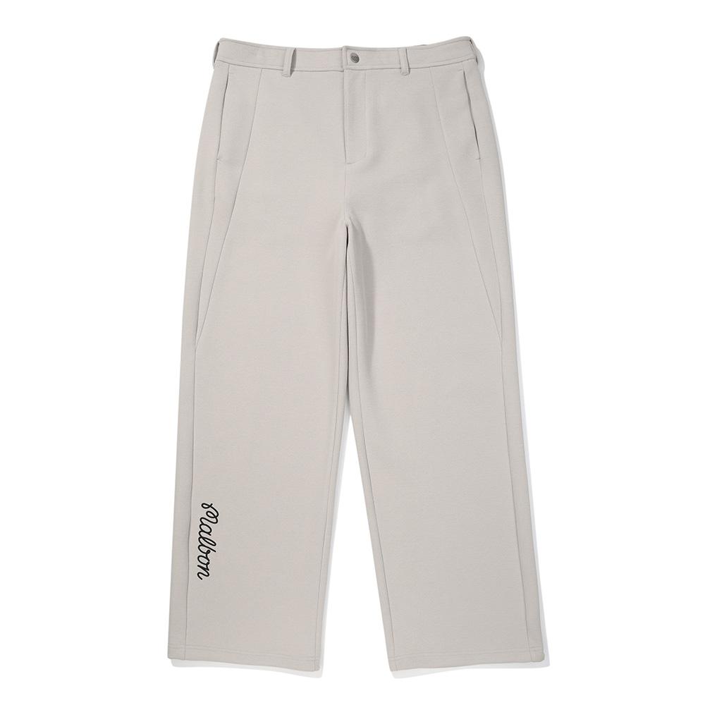 MALBON GOLF Airy Trans Straight Pants Greyish Beige (Man)