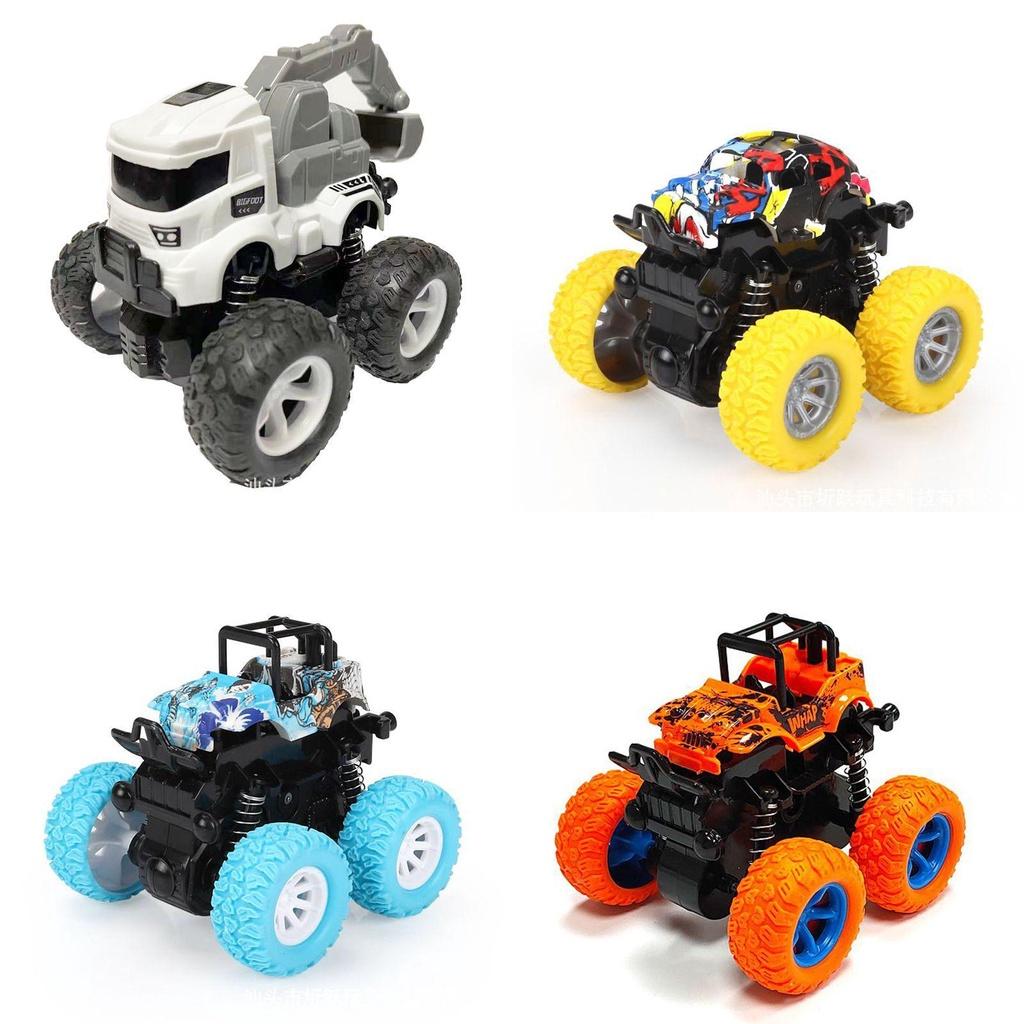 Dynamic Inertia Four-wheel Drive Toy Car With Powerful Suspension System For Kids