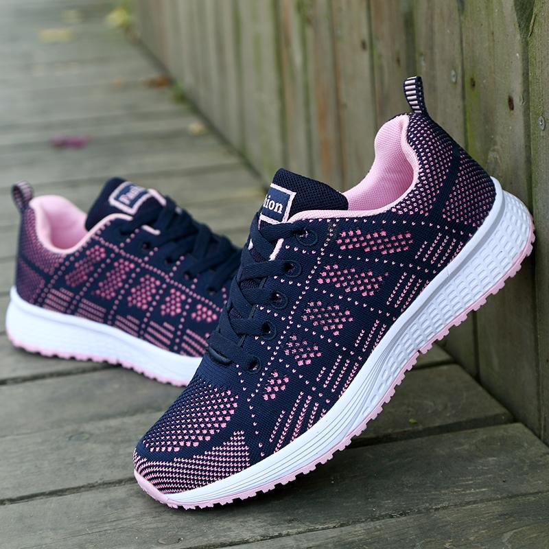 Duże rozmiary 35-44 Obuwie damskie Przypadkowe, oddychające, lekkie buty dla par Sportowe buty do biegania