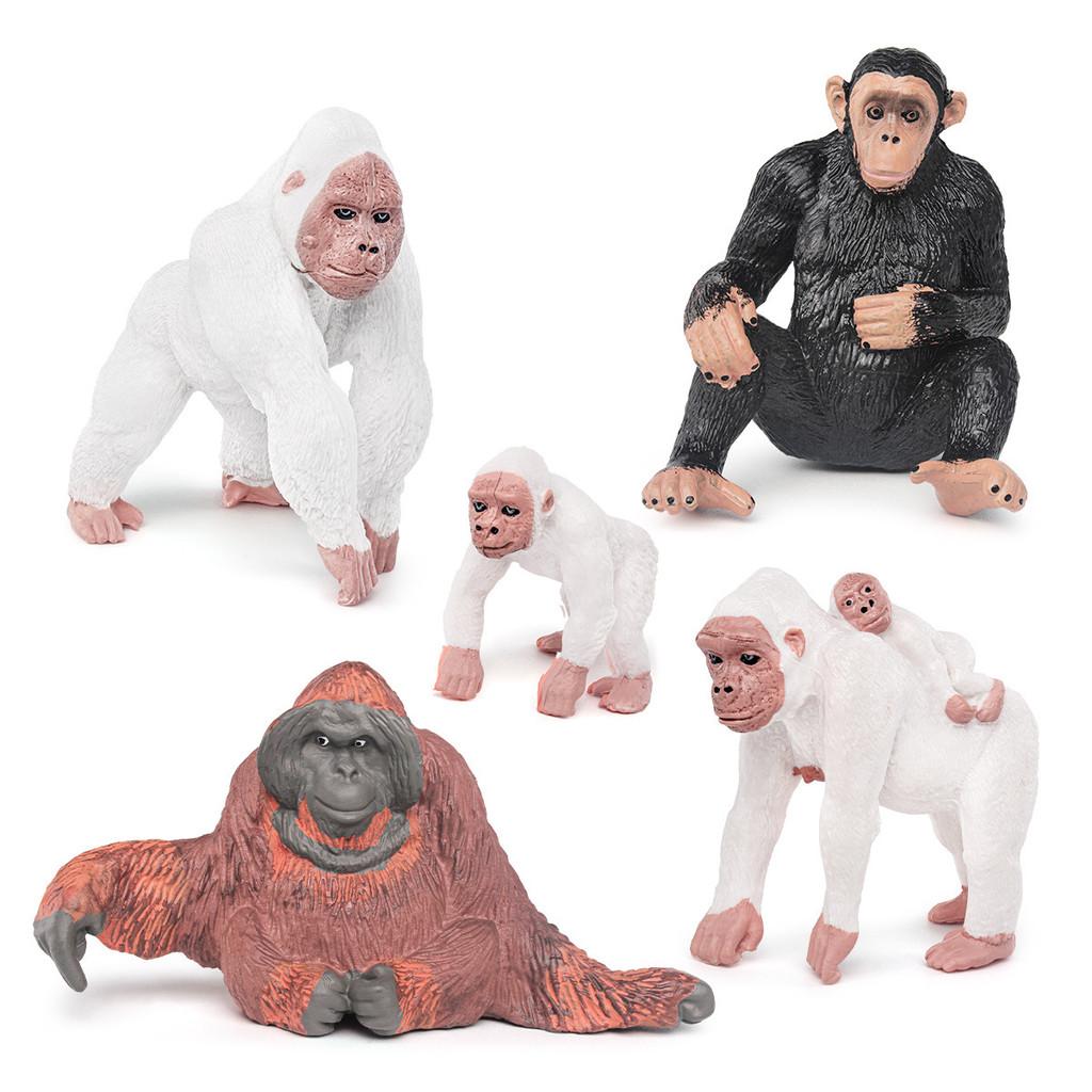 Wild Animal Gorilla Pvc Model For Childrens Learning And Collection