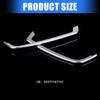 Front Door Speaker Covers Gaps Decors Trim Horn Decoration Slit Strips for Speaker Automotive Interior Decors
