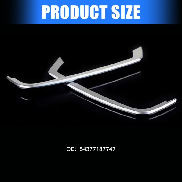 Front Door Speaker Covers Gaps Decors Trim Horn Decoration Slit Strips for Speaker Automotive Interior Decors