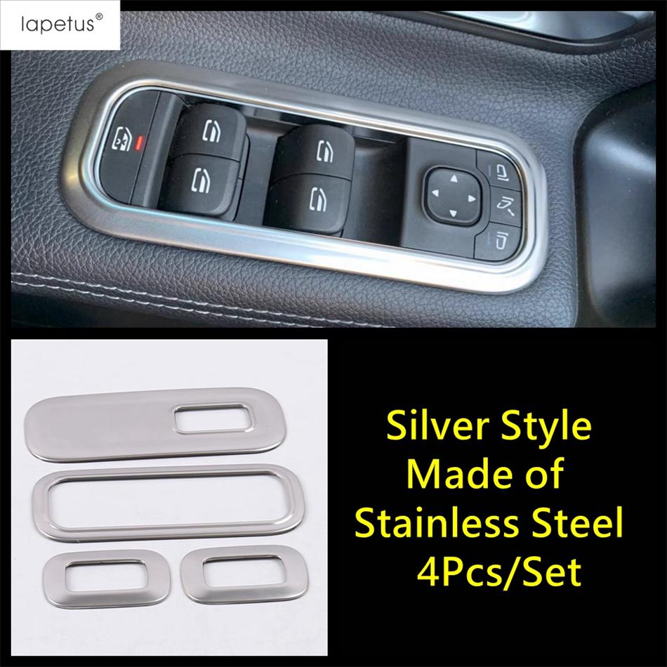Car Window Lift Glass Switch Button Panel Frame Decoration Cover Trim Accessories For Benz A Class W177 A200 A220  - 2024
