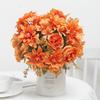 Peony Silk Artificial Flowers High Quality Home Living Room Wedding Bride Bouquet Party DIY Gift Dahlia Fake Flower Decoration