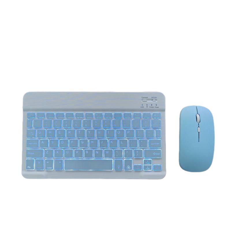 Universal Silent Rechargeable Bluetooth Keyboard for iPad, Mobile Phone, and Tablet