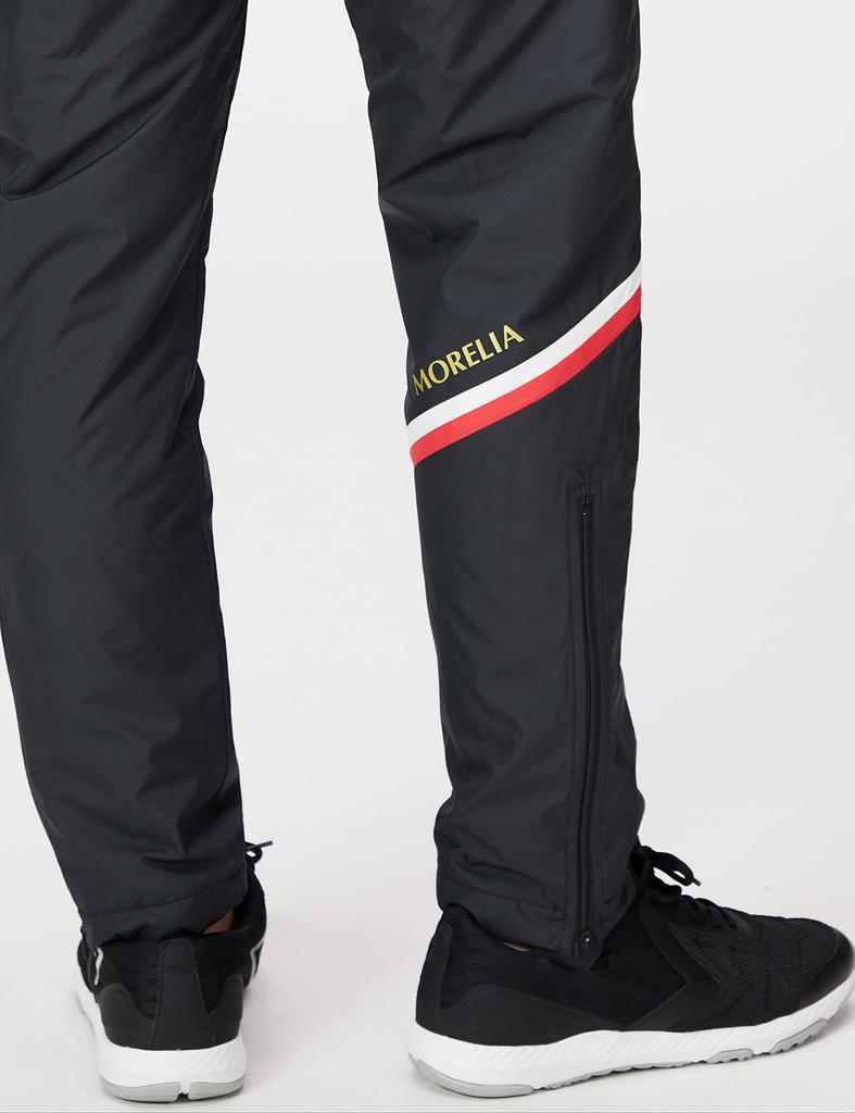 Mizuno Morelia Padded Warmer Soccer Size 2XL Water-Repellent Pants, Wear, Black, (P2MF2501)