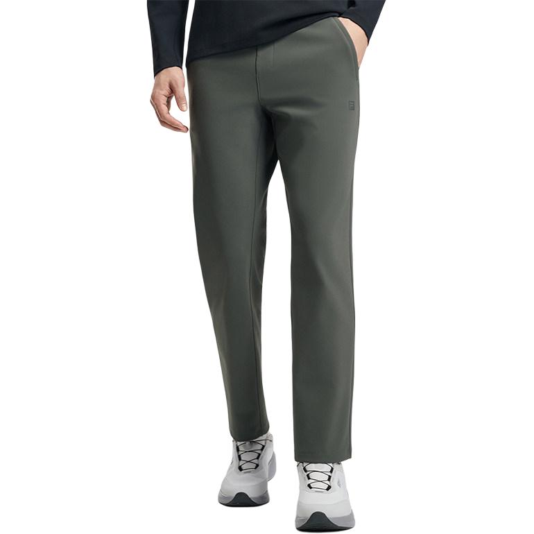 Men's Pants FILA Knitted Sweatpants Men's Moderate Straight Fit Pants