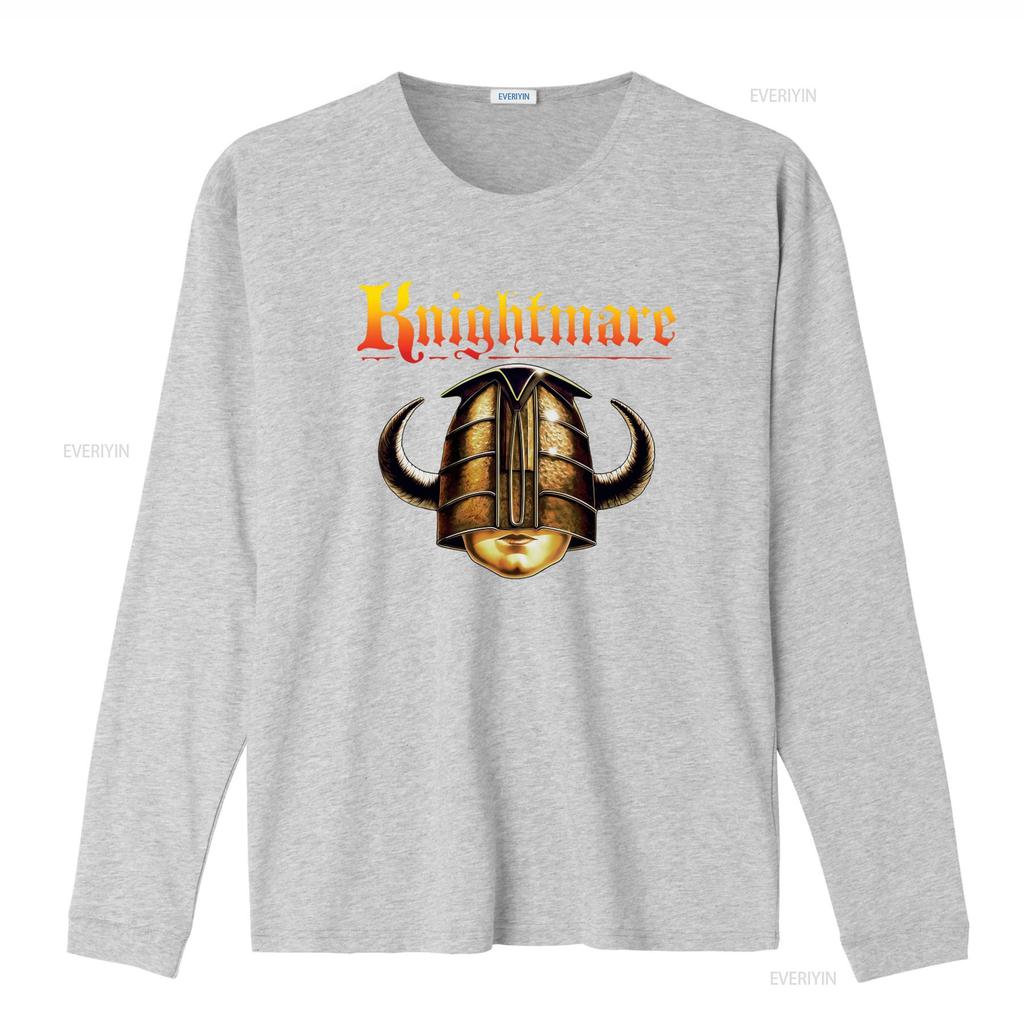 Knightmare TV-Show David Rowe Gerechtigkeitshelm Logo Offiziell Lizenziert T-Shirt vintage Gewaschen Unisex Oberteil Für Den Alltag