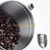 F26C Coffee-Bean Container for Ground Coffee-Bean Storage Jar Stainless Steel