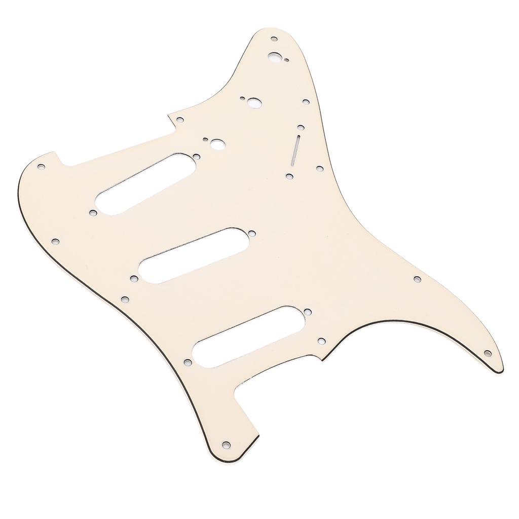 Electric Guitar Pickguard Scratch Resistant Decorative PVC Guitar Pick Guard for Fender 62 Strat