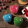 Apple Statue Glitter Glass Crystal Home Decor Christmas Eve Ornaments Gift Christmas Eve Ornaments Home Desktop Decoration 2025