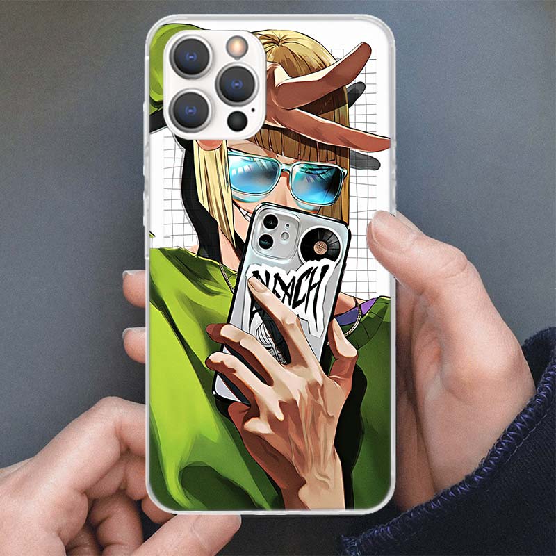 Bleach Shinji Hirako Phone Case For iPhone 17 16 15 14 13 12 11 Pro Max Mini Plus Air 7 SE 8 Soft Silicone Print Shell Funda 17