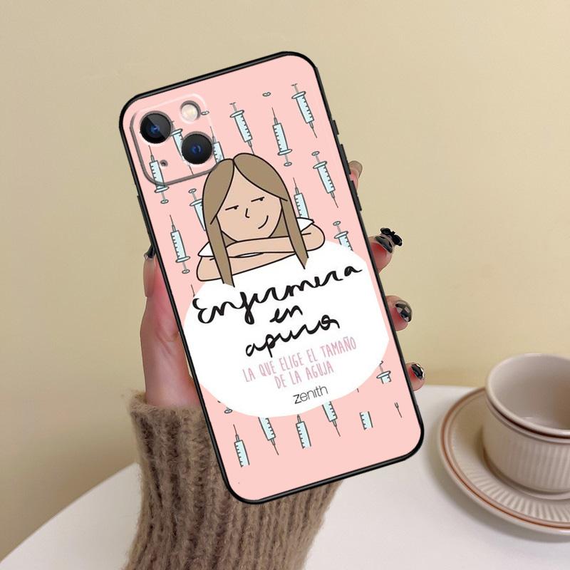 Doctor Nurse Medical Medicine Phone Case For iPhone 15 Pro Max 11 12 13 14 16 17 Pro Max mini Plus 16e 17 Air Cover Funda