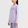 DECATHLON Sweatshirt DOMYOS 500 Warm Fleece Lilac Purple Teen