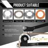Precisions Angled Pipe Bender 1/4" 5/16" 3/8" 180 Degree For Accurate Conduit Shaping In Electrical And Plumbing Job