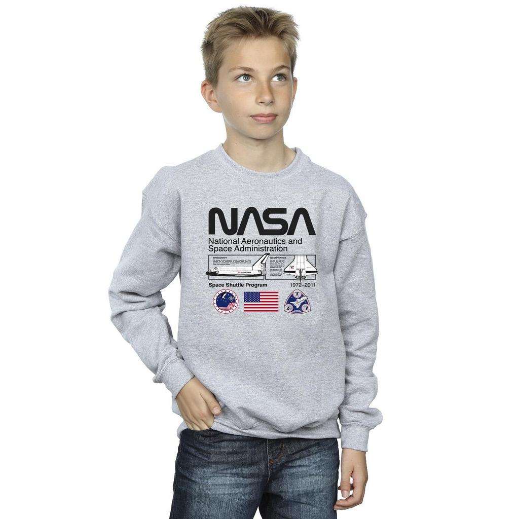 NASA Boys Space Admin Sweatshirt
