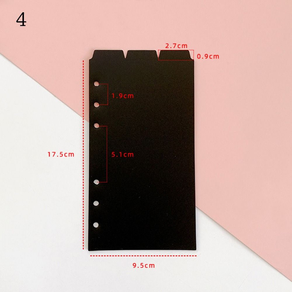 A5 A6 Page Classification Separator Page Notebook Loose-leaf Book Partition Accessories