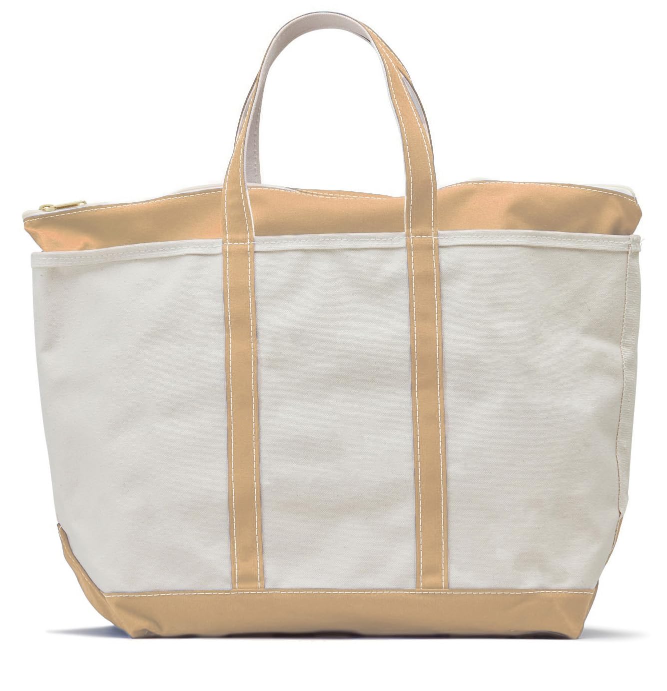 

Boat and Tote Zip Top Large Canyon Regular Khaki Tan 1000199469 [LLB] Bag,