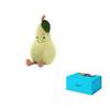JELLYCAT Fun Food Series Fruit Funny Pear Soothing Doll Plush Doll Sitting 20cm high