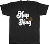 Nap King Unisexs TShirt Funny Napping Resting Sleeping Day Tee Gift