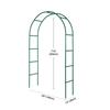 Black White Green Balloons Archway Iron Art Plant Support Trellis Flower Frame Door  Indoor Outdoor