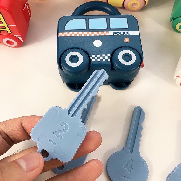 Children's Key Matching Puzzle Toy: Early Education Padlock & Life Skills Training