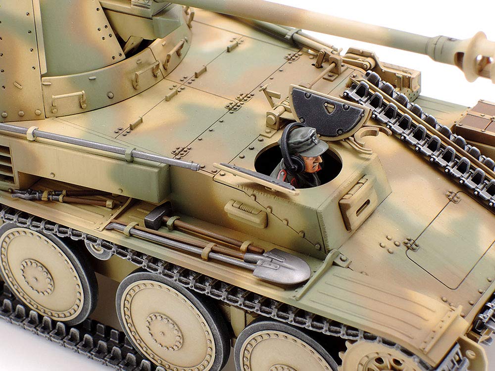 Tamiya Serie Miniature Militari 364 Tedesco Marder IIIM Cannone Kit Modello in Plastica 35364 1/35 No. Semovente Anticarro (Fronte della Normandia)