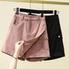 DIMANAF Plus Size 2025 Women Shorts Pants Summer Loose Jeans Short Basic Harem High Waist Pants Elastic Waist