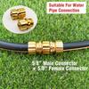 Quick connecting Swivel Connector Garden Hose Coupling Universals Water Pipe Fitting For Garden Irrigation Car Washing
