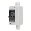 DC Miniature Circuit Breaker 2P IP65 Waterproof Transparent Cover 32A PV Circuit Breaker for RV