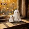 Decorative Seasonal Accents Halloween Ghost Gnome Figurines, Resin Tabletop Decoration, Cute Figurines Statue, Ornaments for Indoor Outdoor Home Party
