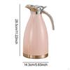 2.0 L Insulated Stainless Steel Coffee Carafe Double Walled 5.6x11.2inch Water Kettle for