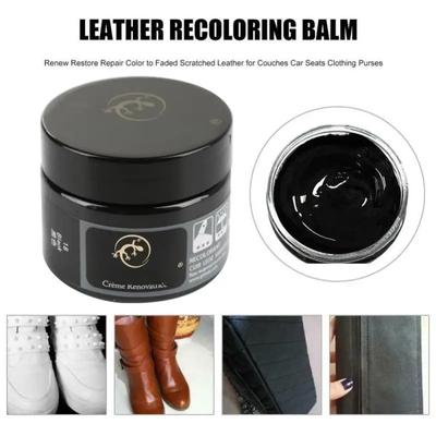 50ml Autopflege Flüssigleder Reparaturset Auto Komplementärfarben Paste Autositz Sofa Kratzer Risse Lackpflege Geschenk Schwamm