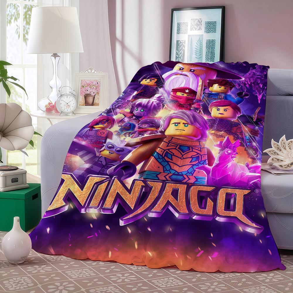 Cartoon cool N ninjago L LegoS Blanket For Sofa Office Bed Plane Travel Sleep Read Relax Camping Soft And Warm