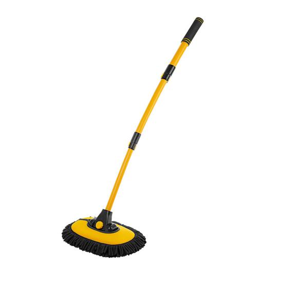 

Комплект швабры с щеткой для мытья автомобиля с удлинителем, длинной ручкой, устойчивой к царапинам, вращающейся, с широким диапазоном применения, выдвижной