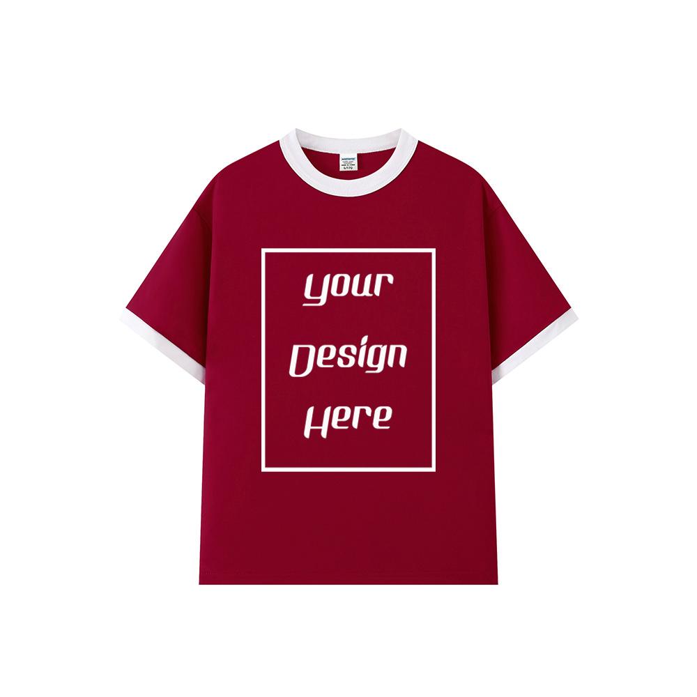 

Уличная одежда с индивидуальным принтом, женская и мужская футболка, Харадзюку, повседневный топ с круглым вырезом, короткий рукав, унисекс, 100% хлопок, групповая студенческая футболка S